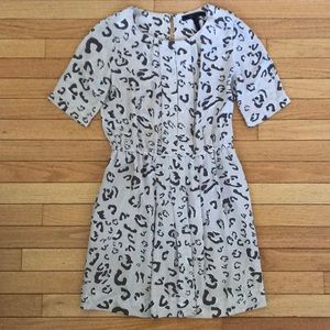 BCBG Max Azria leopard print dress